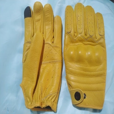 touch screen windproof leather cycling gloves, view 7 - MRSLM