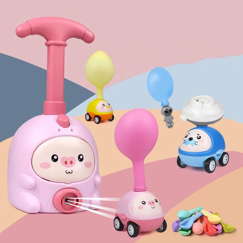 balloon-powered launcher and car set, view 8 - MRSLM