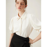 women's polo collar shirt, view 2 - MRSLM
