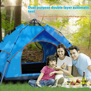 double-layer camping tent for 3-4 people - MRSLM