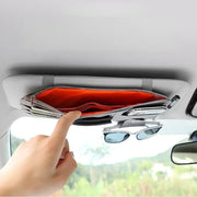 car sun visor organizer with pen holder, view 9 - MRSLM
