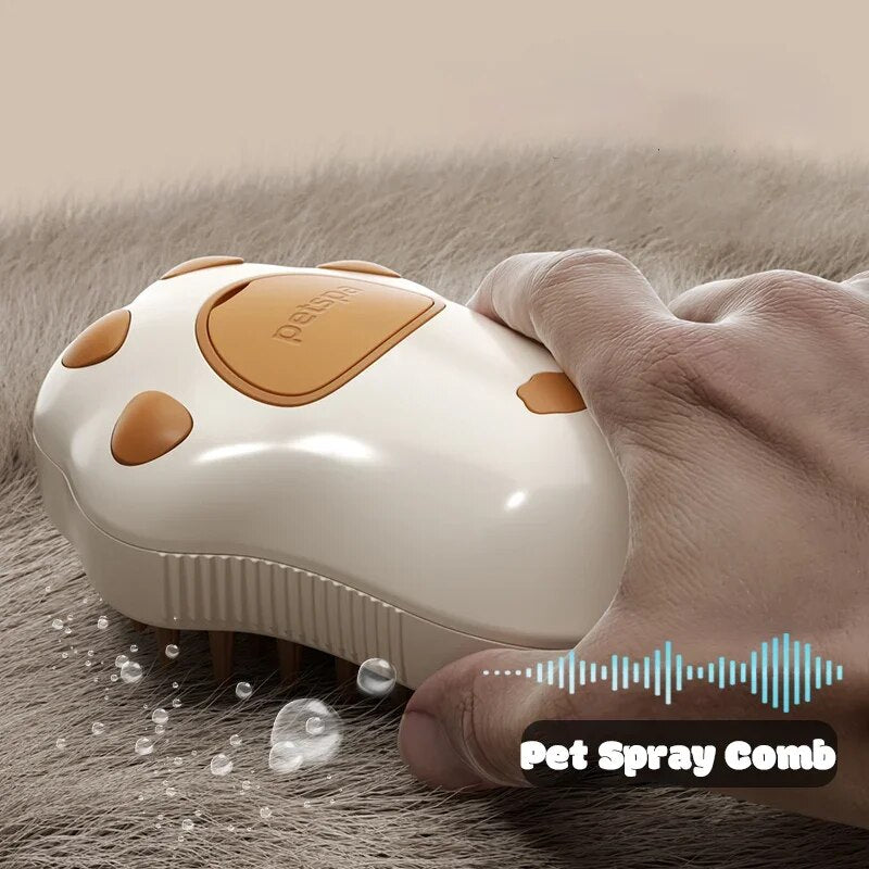 steamy pet grooming brush, view 8 - MRSLM