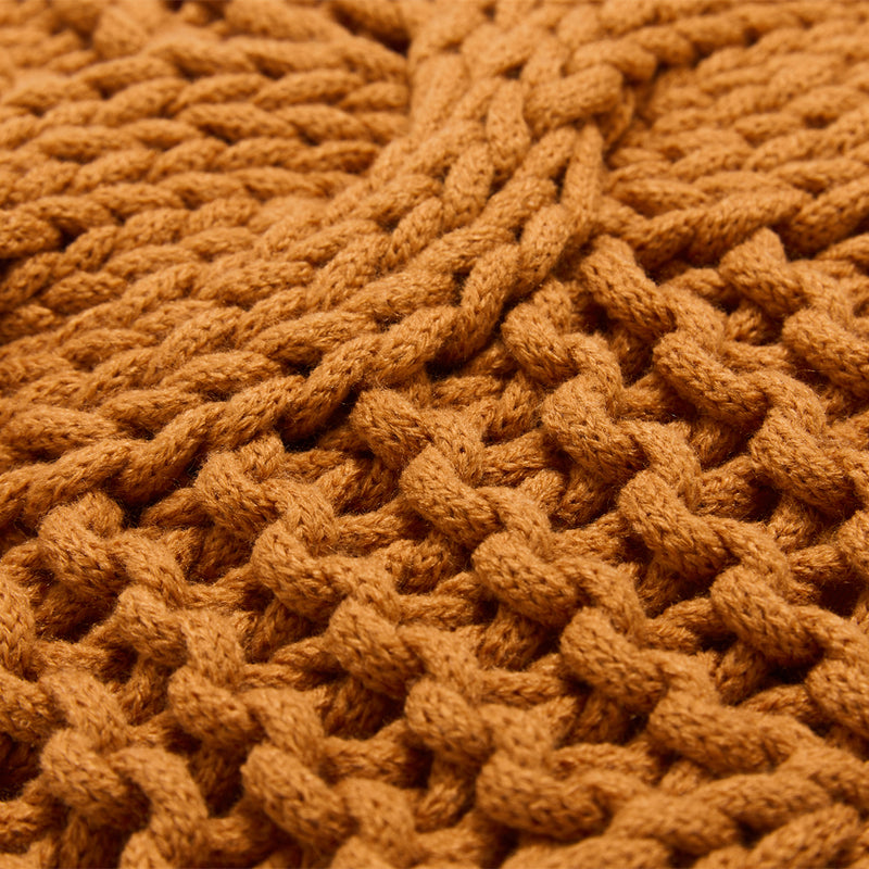chunky knit throw pillow, view 11 - MRSLM