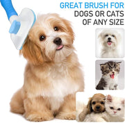 self cleaning pet brush, view 6 - MRSLM