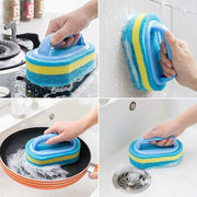 cleaning brush with handle, view 4 - MRSLM