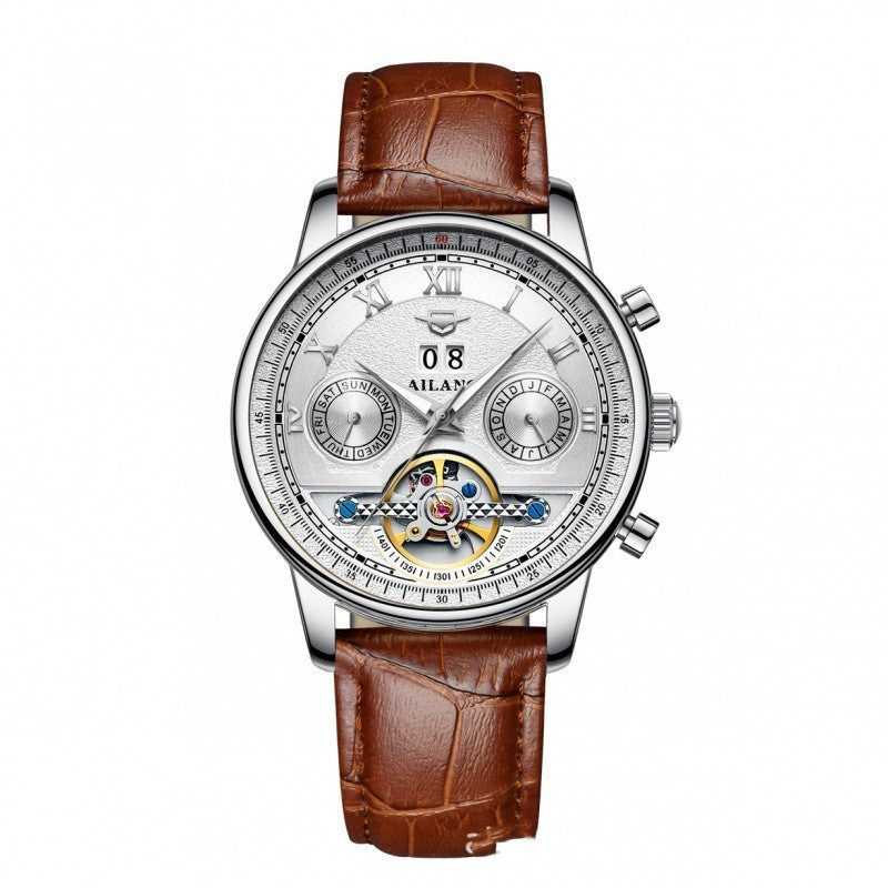 men's sun moon stars automatic watch, view 18 - MRSLM