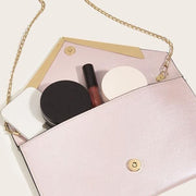 Shimmering sequin evening clutch, view 4 - MRSLM