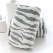 quick-dry zebra stripe microfiber towel, view 4 - MRSLM