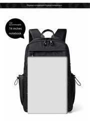 casual student backpack, view 6 - MRSLM
