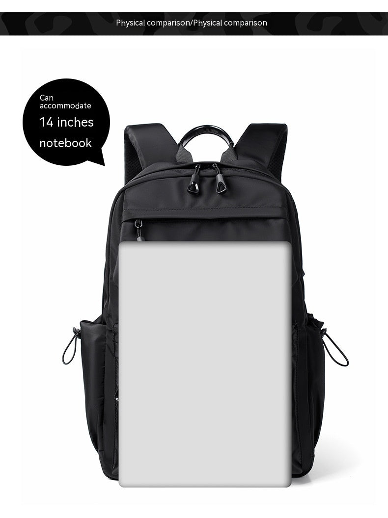 casual student backpack, view 6 - MRSLM