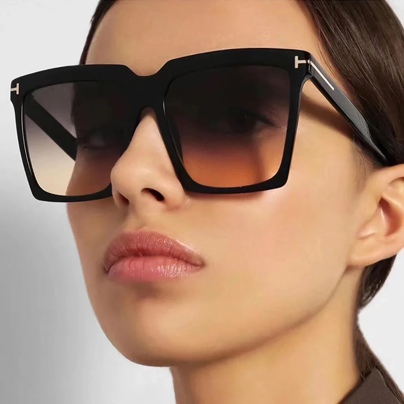 oversized square sunglasses for women, view 9 - MRSLM