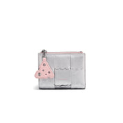 women's short wallet with cheese pendant, view 5 - MRSLM
