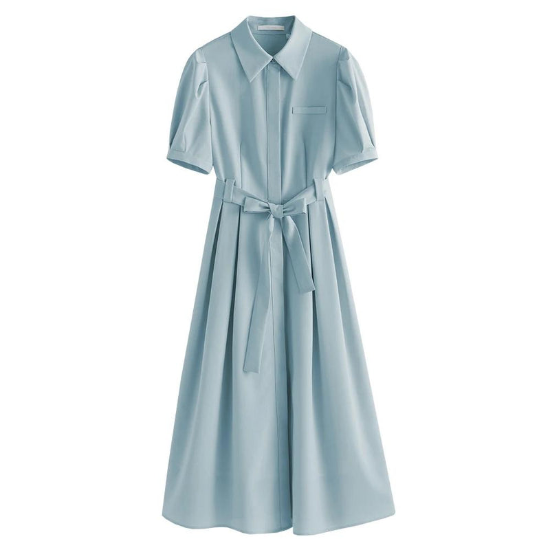 chic commuter shirt dress for women, view 6 - MRSLM