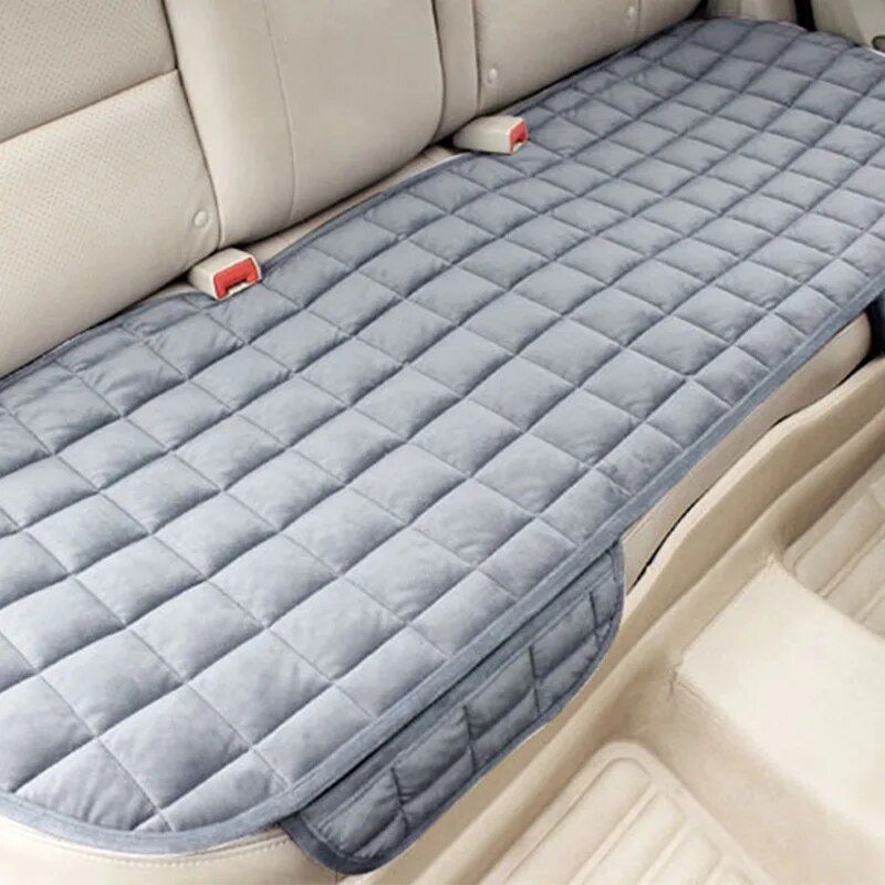 universal plush car seat cover, view 4 - MRSLM