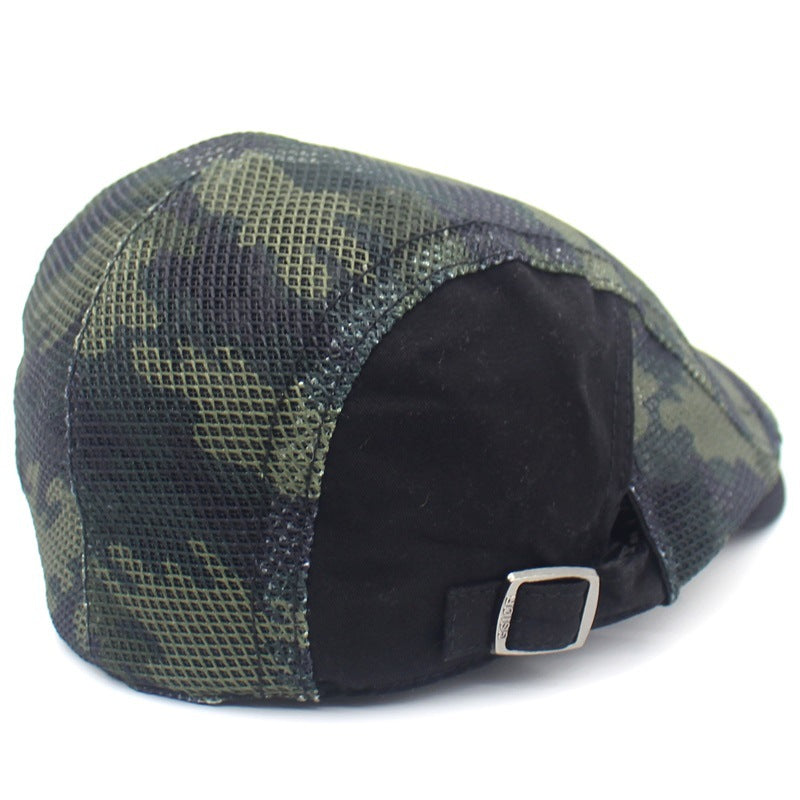 casual cotton beret for men and women, view 4 - MRSLM
