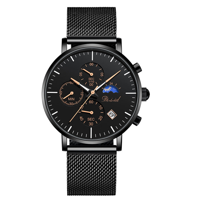 men's luminous sports watch, view 6 - MRSLM