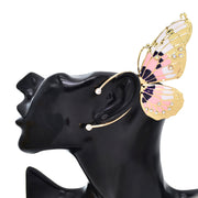 butterfly ear cuff earrings, view 8 - MRSLM