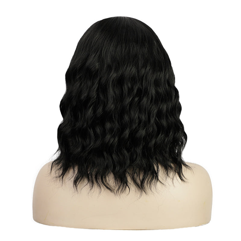 Water ripple short curly wig, view 5 - MRSLM