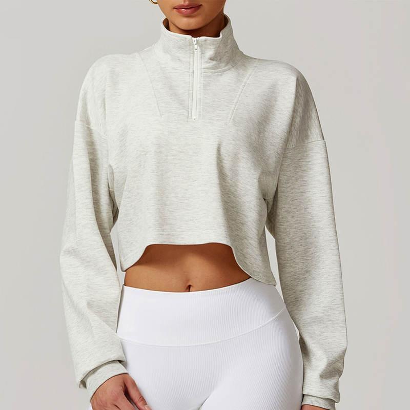 women's zipper sports hoodie, view 5 - MRSLM