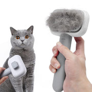 self-cleaning pet brush - MRSLM