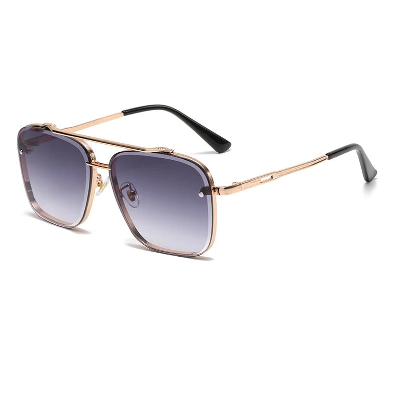 men's gradient pilot sunglasses, view 9 - MRSLM
