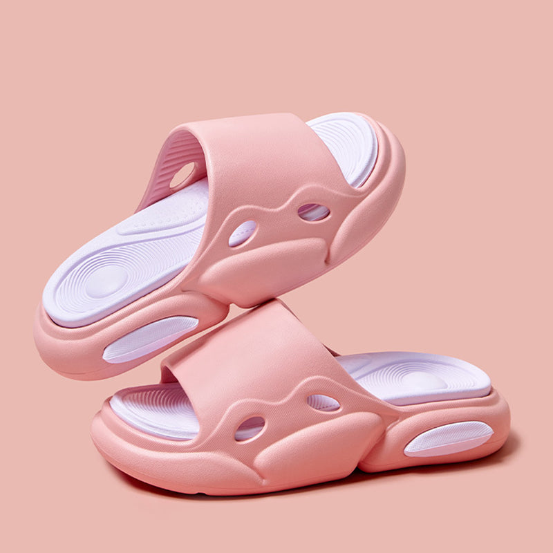 Colorful cloud cushion slippers, view 2 - MRSLM