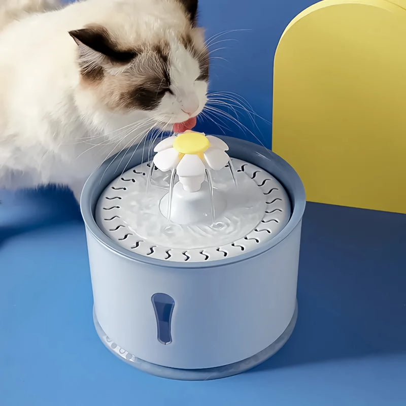 cat water fountain, view 6 - MRSLM