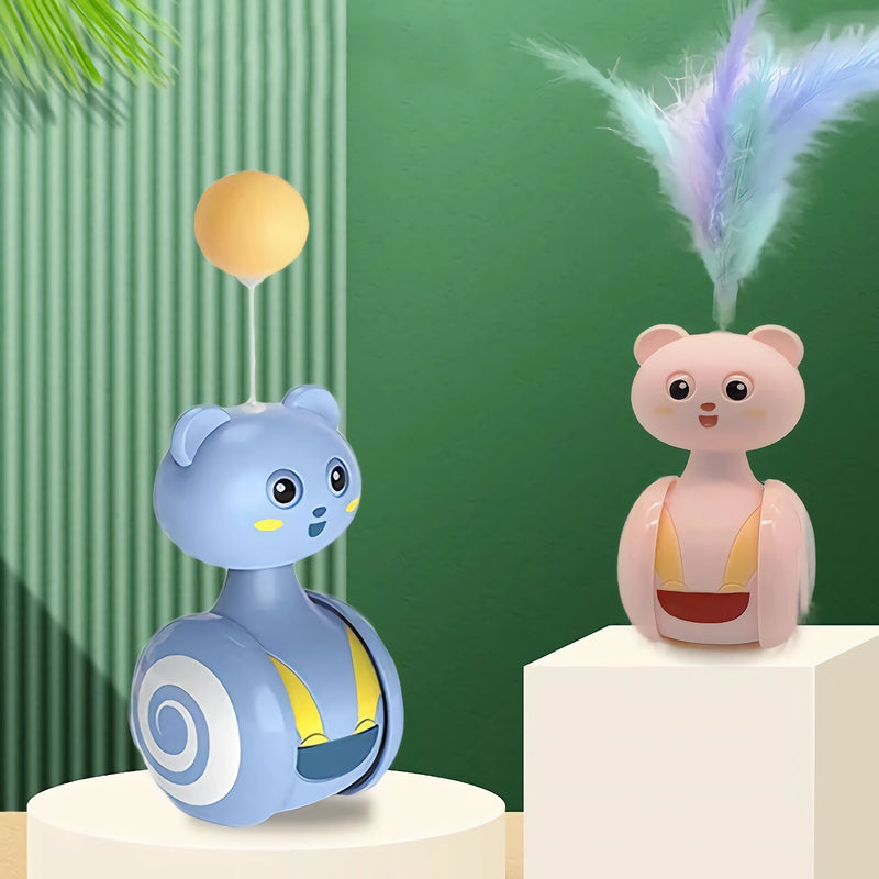 interactive cat tumbler toy, view 7 - MRSLM