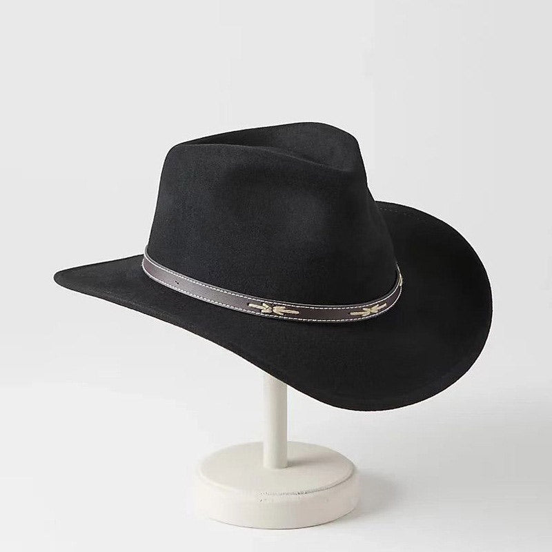 men's woolen jazz hat, view 3 - MRSLM