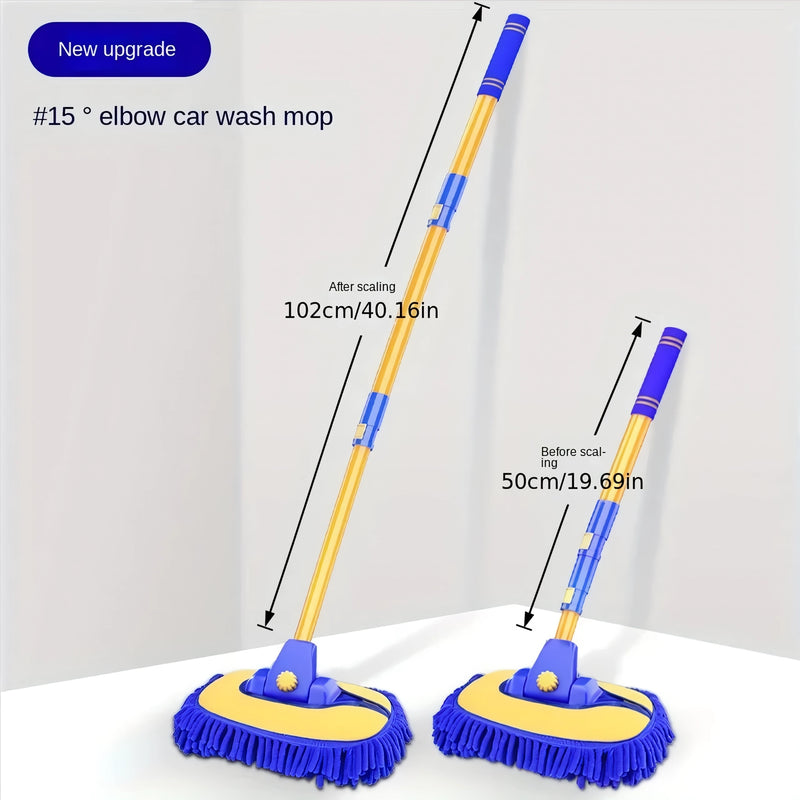 telescoping car wash mop, view 7 - MRSLM