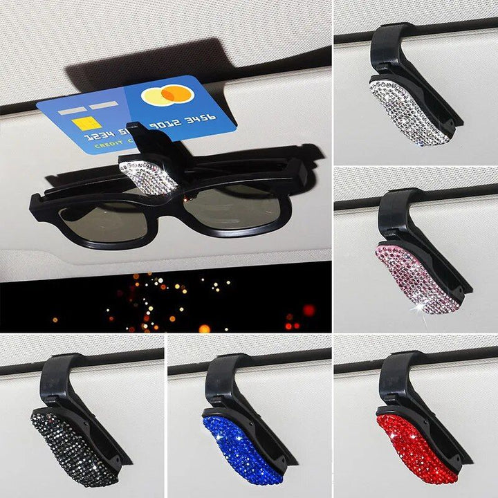 Sun Visor Mount Sunglasses Clip Holder