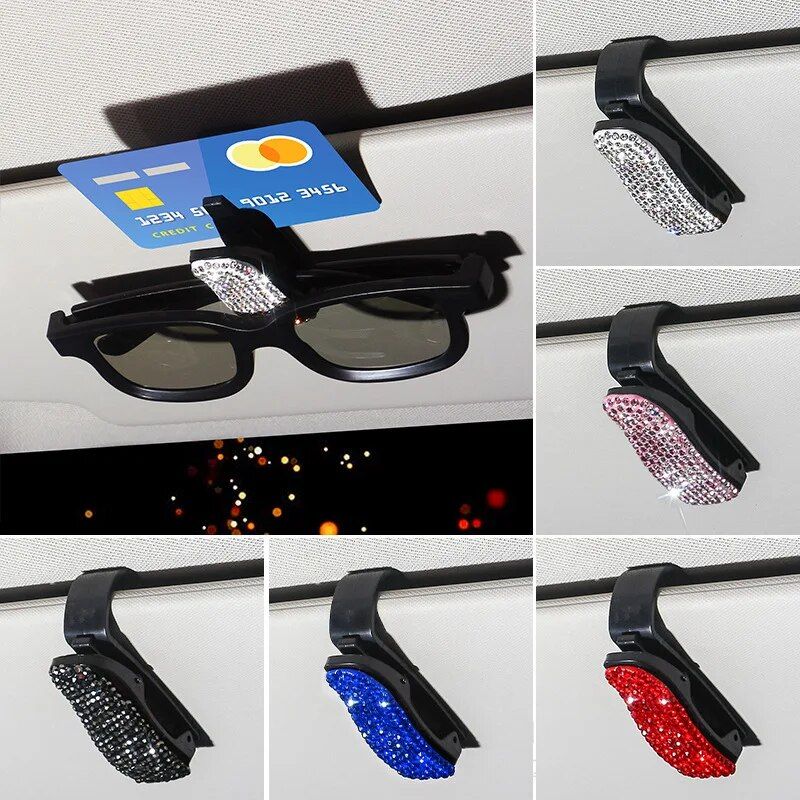 sun visor sunglasses clip holder, view 13 - MRSLM