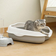 semi-closed spatter-proof cat litter box - MRSLM