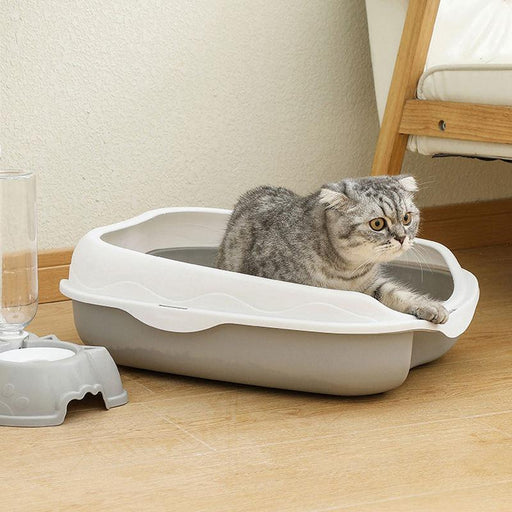 semi-closed spatter-proof cat litter box - MRSLM