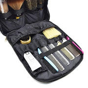 hairdressing tool storage backpack, view 3 - MRSLM