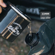 8l folding camping water bag with faucet, view 7 - MRSLM
