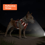 reflective nylon dog harness, view 8 - MRSLM
