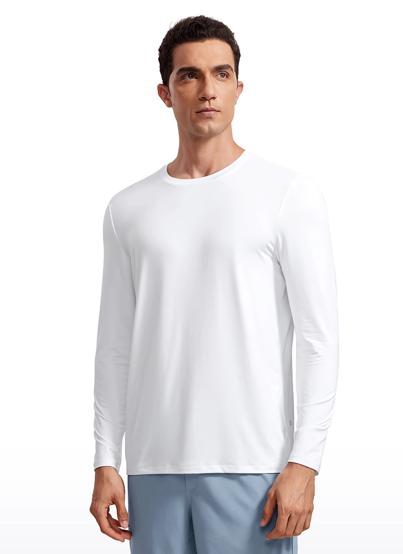 men's long sleeve lightweight workout shirt, view 11 - MRSLM