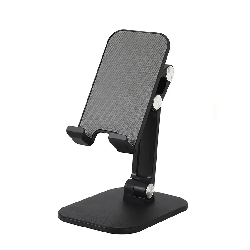 Adjustable foldable desk phone holder, view 2 - MRSLM