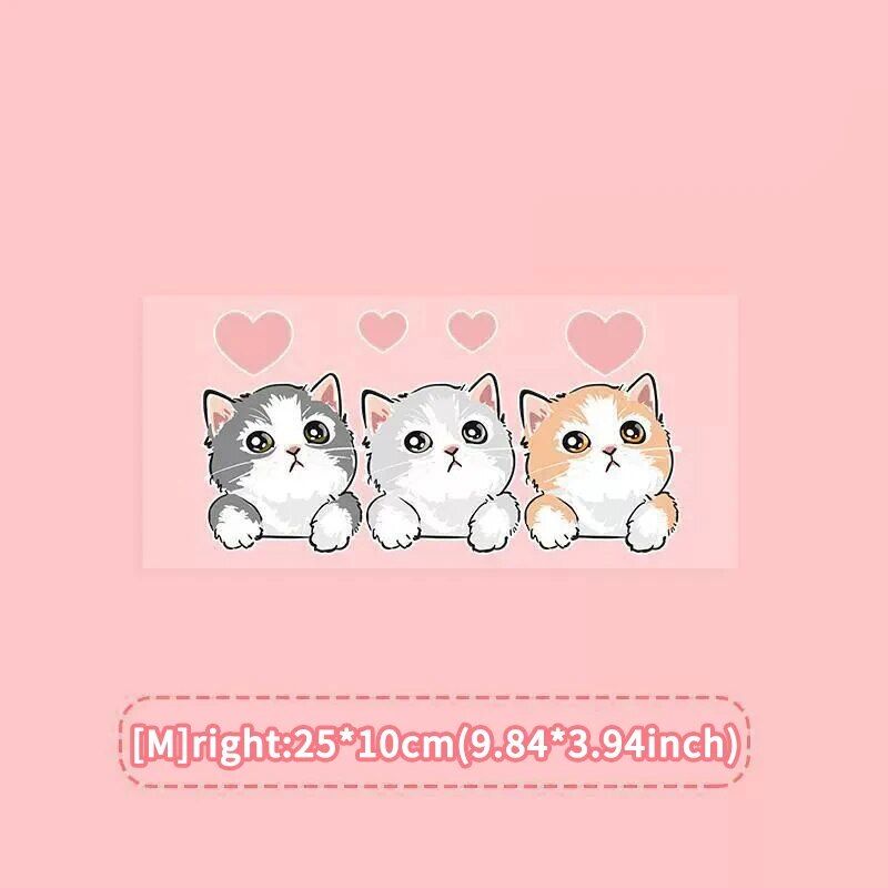Cute cartoon cat car stickers, view 5 - MRSLM