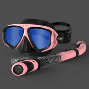 scuba diving mask and snorkel set, view 9 - MRSLM
