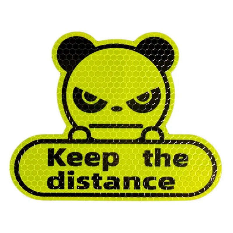 reflective car stickers, view 2 - MRSLM