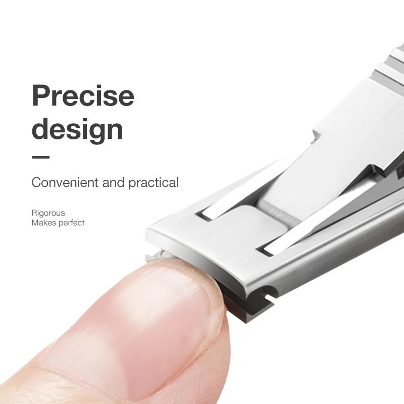 ultra thin stainless steel nail clippers, view 6 - MRSLM