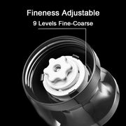 portable manual coffee grinder, view 7 - MRSLM