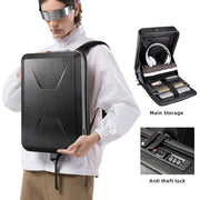 pc hard shell waterproof computer backpack - MRSLM