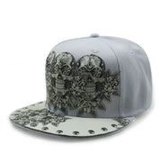 flat-brimmed hip-hop baseball cap adjustable, view 5 - MRSLM