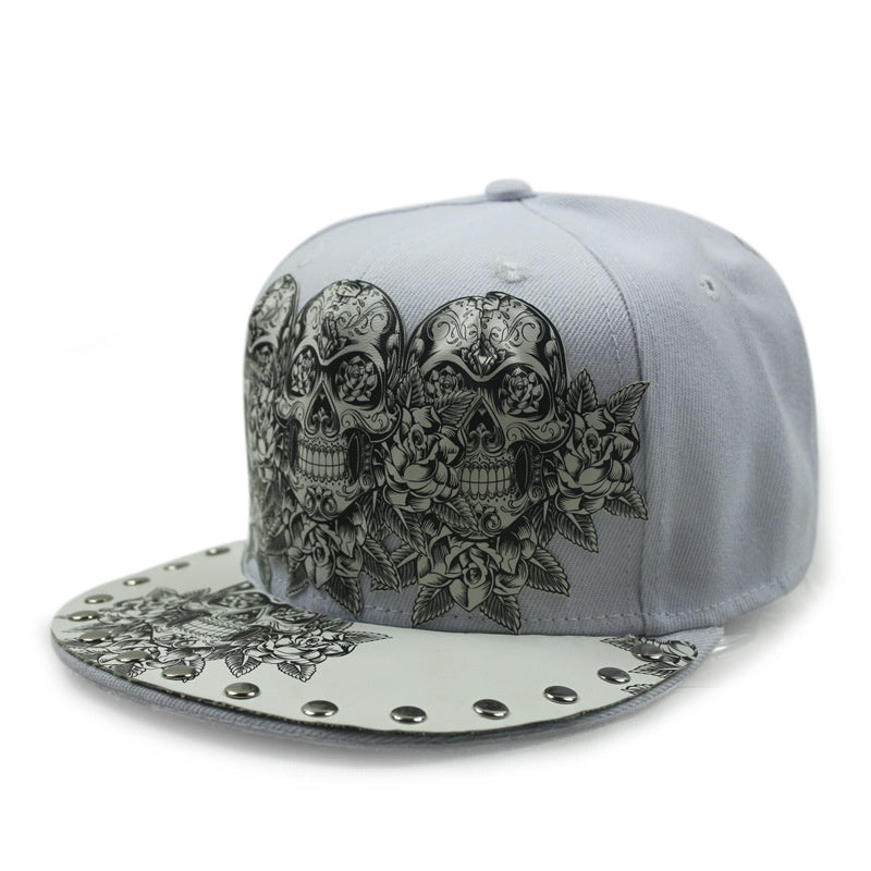 flat-brimmed hip-hop baseball cap adjustable, view 5 - MRSLM