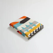 bohemian knitted cotton blanket, view 2 - MRSLM