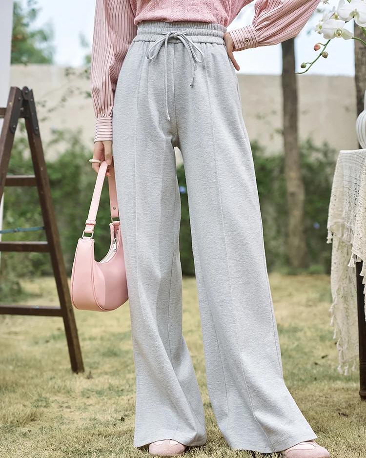 High-waisted wide leg pants, view 7 - MRSLM