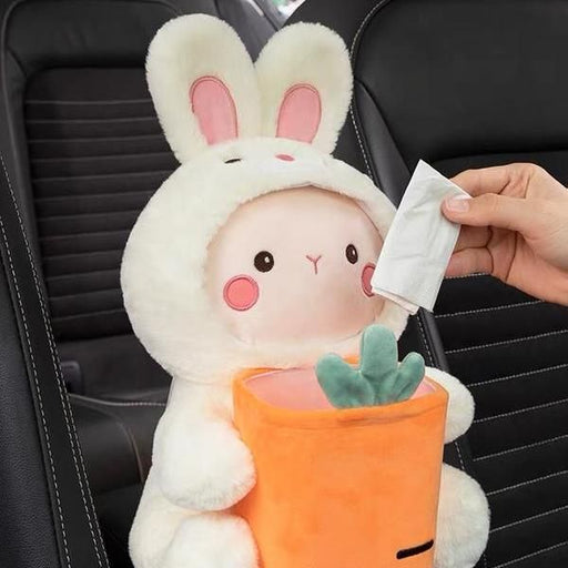 Plush cartoon car tissue holder - MRSLM
